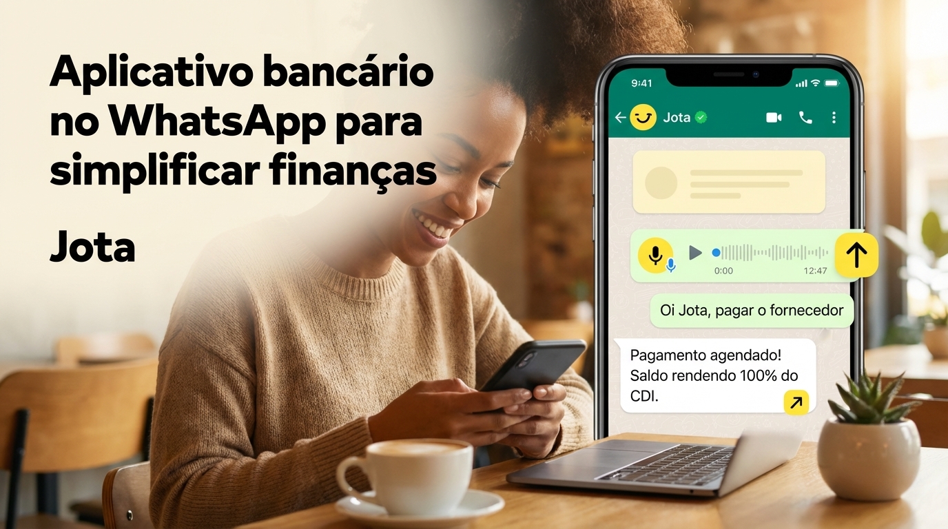 Aplicativo bancário no WhatsApp para simplificar finanças