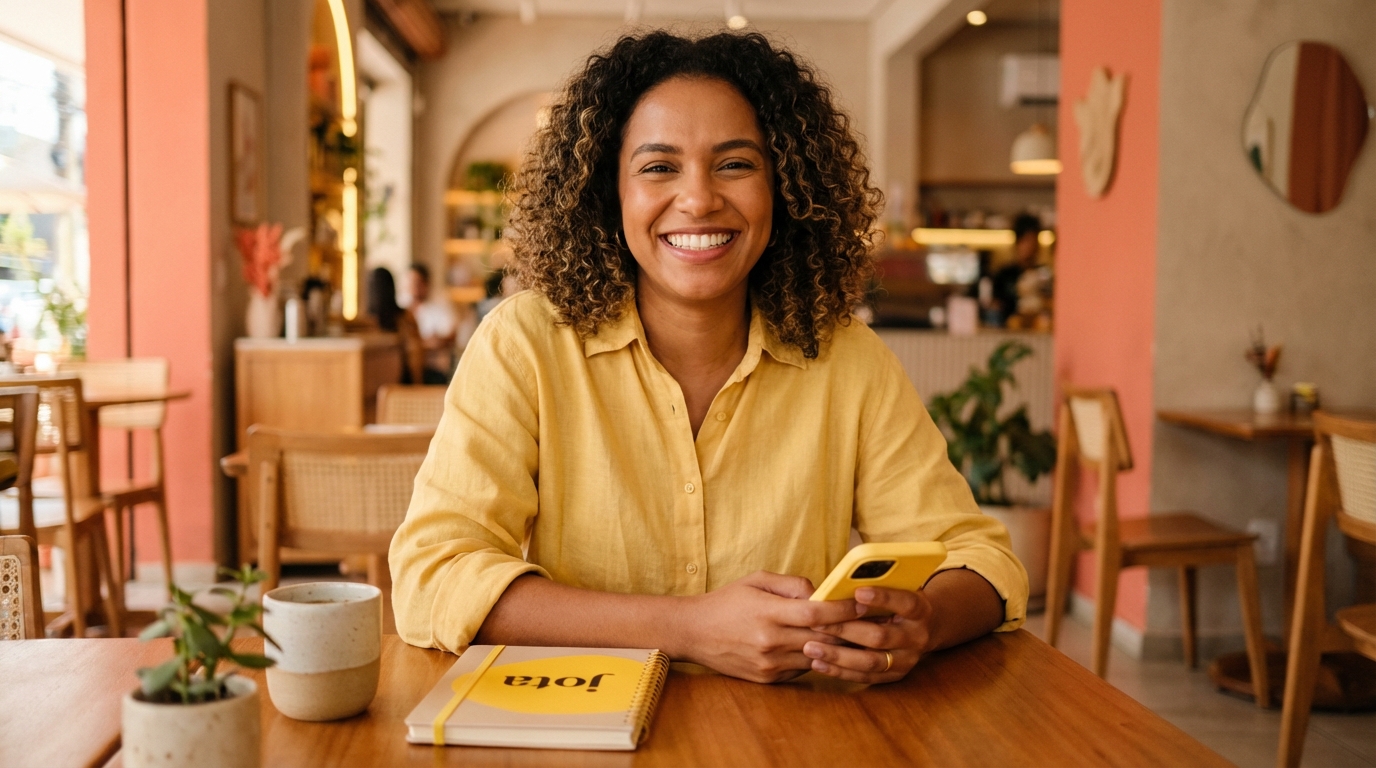 Assistente financeiro sem taxas mensais: liberdade com Jota