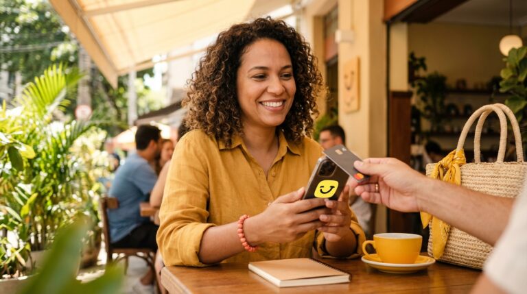 Melhor tap on phone para autônomo: Jota Pay lidera 2026