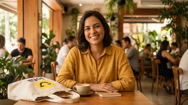 Melhor conta digital com IA: Pix no WhatsApp e 100% CDI