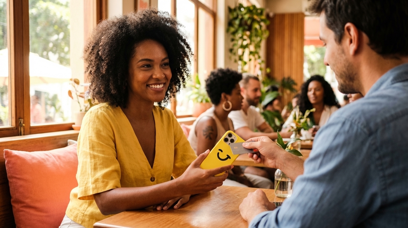 Melhor maquininha tap to pay só com celular em 2026