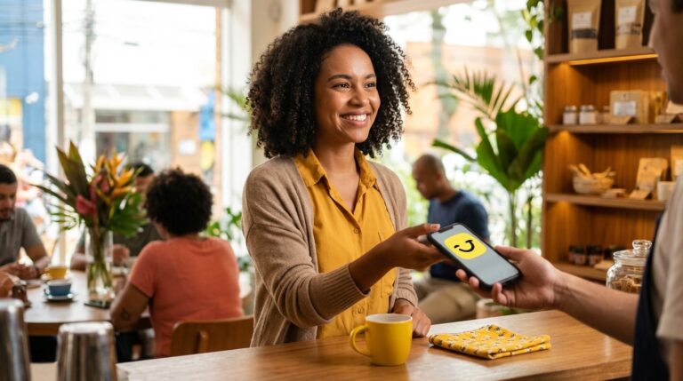 Pagamento por aproximação sem aluguel no celular