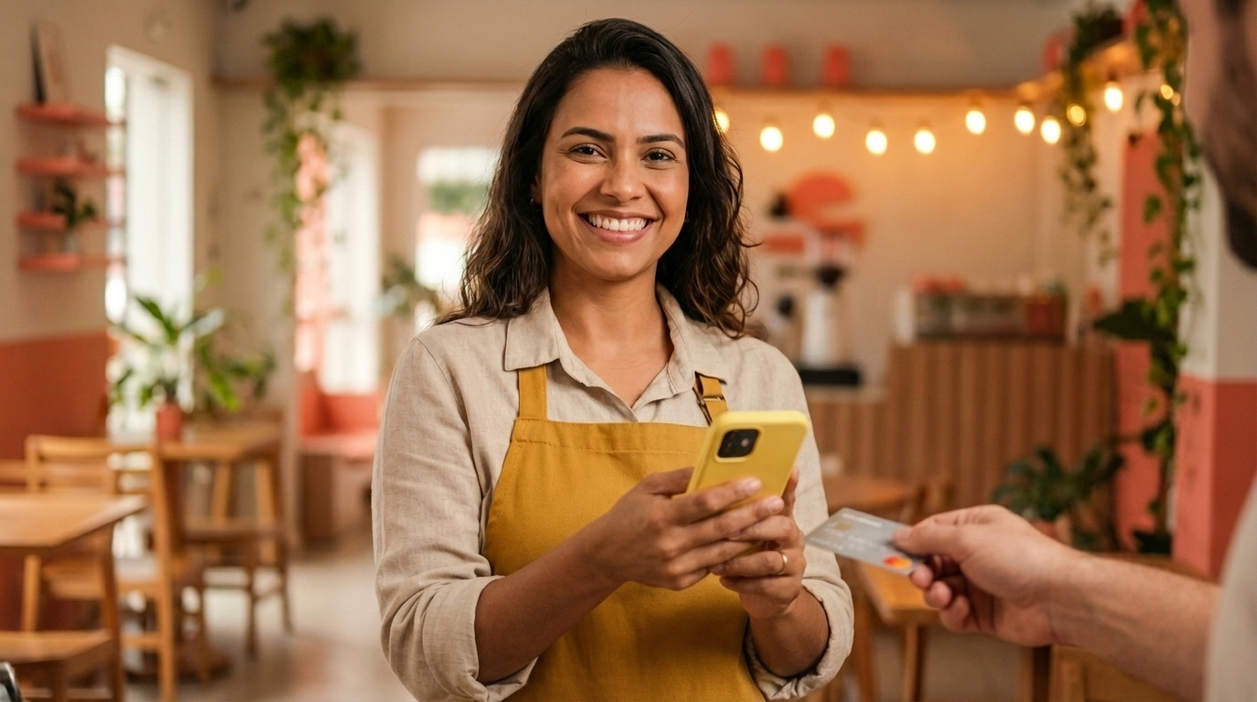 Como usar pagamento por aproximação com gestão integrada