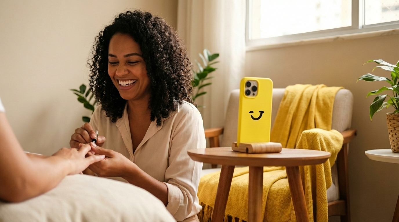 Maquininha por voz para manicure autônoma sem mensalidade