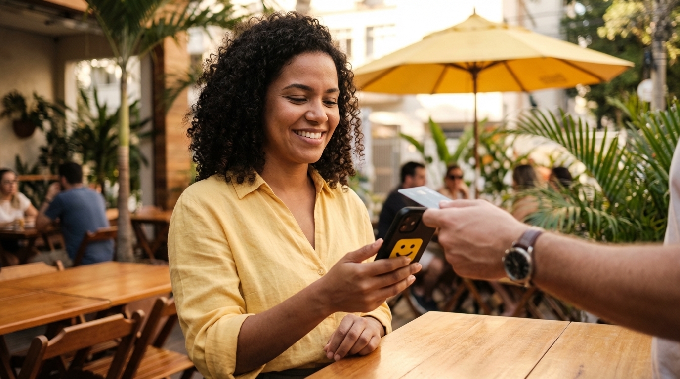 Taxas para usar Tap to Phone no celular em 2026