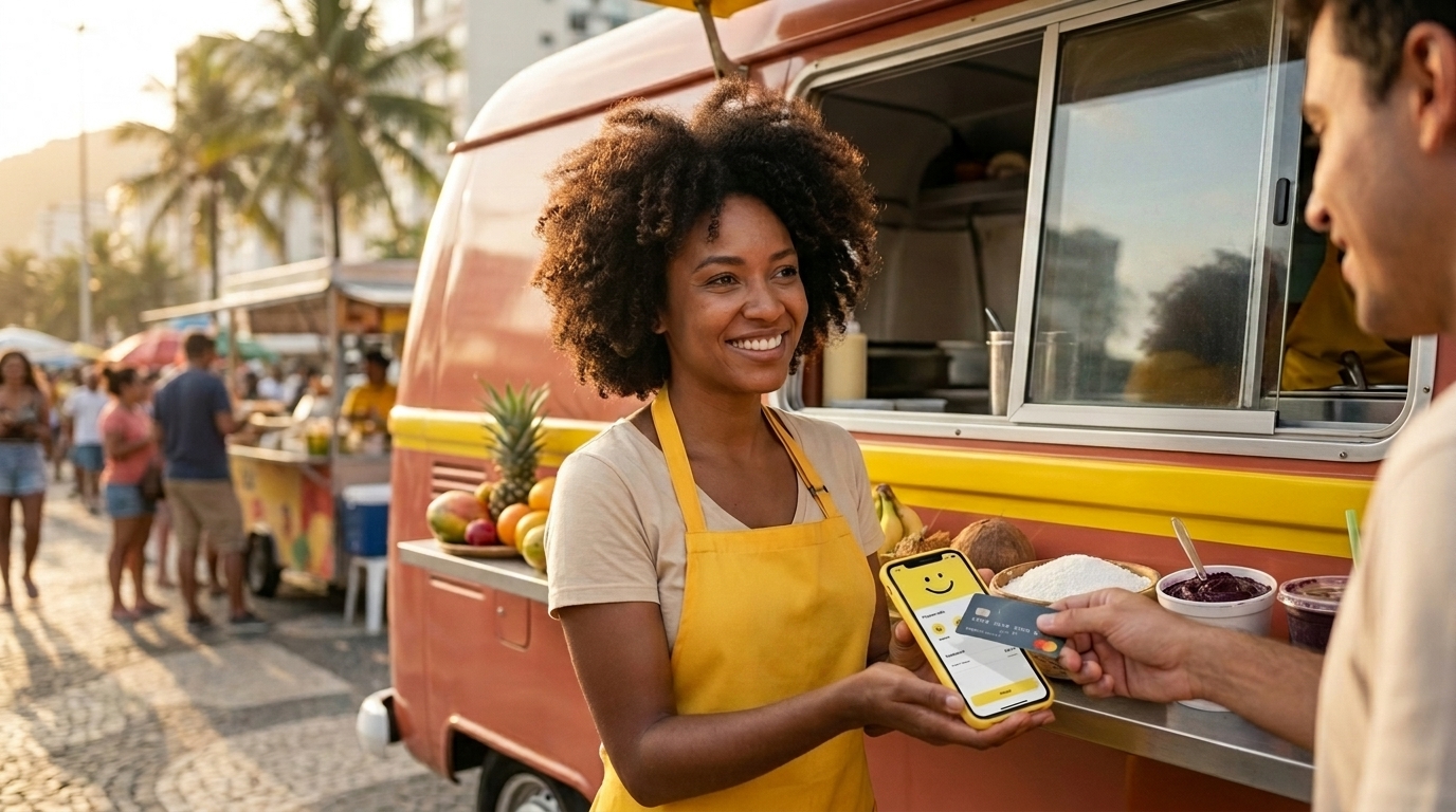 Tap on phone food truck: transforme celular em maquininha