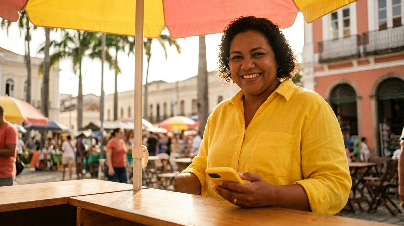 Maquininha por voz para autônomo só com CPF: Fala Tap