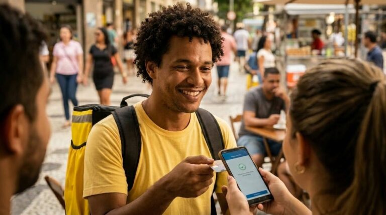 Tap to pay delivery: como funciona no celular