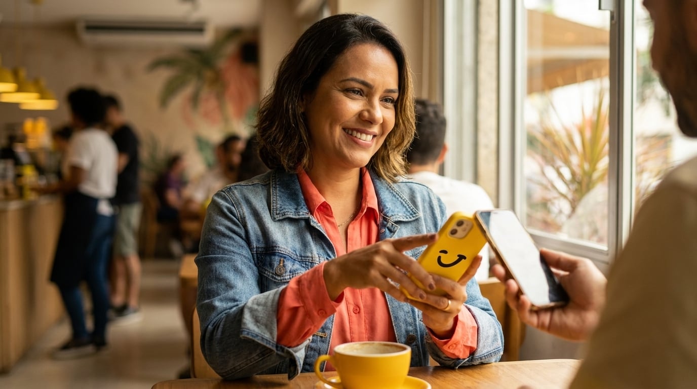 App para maquininha de pagamento por aproximação em 2026