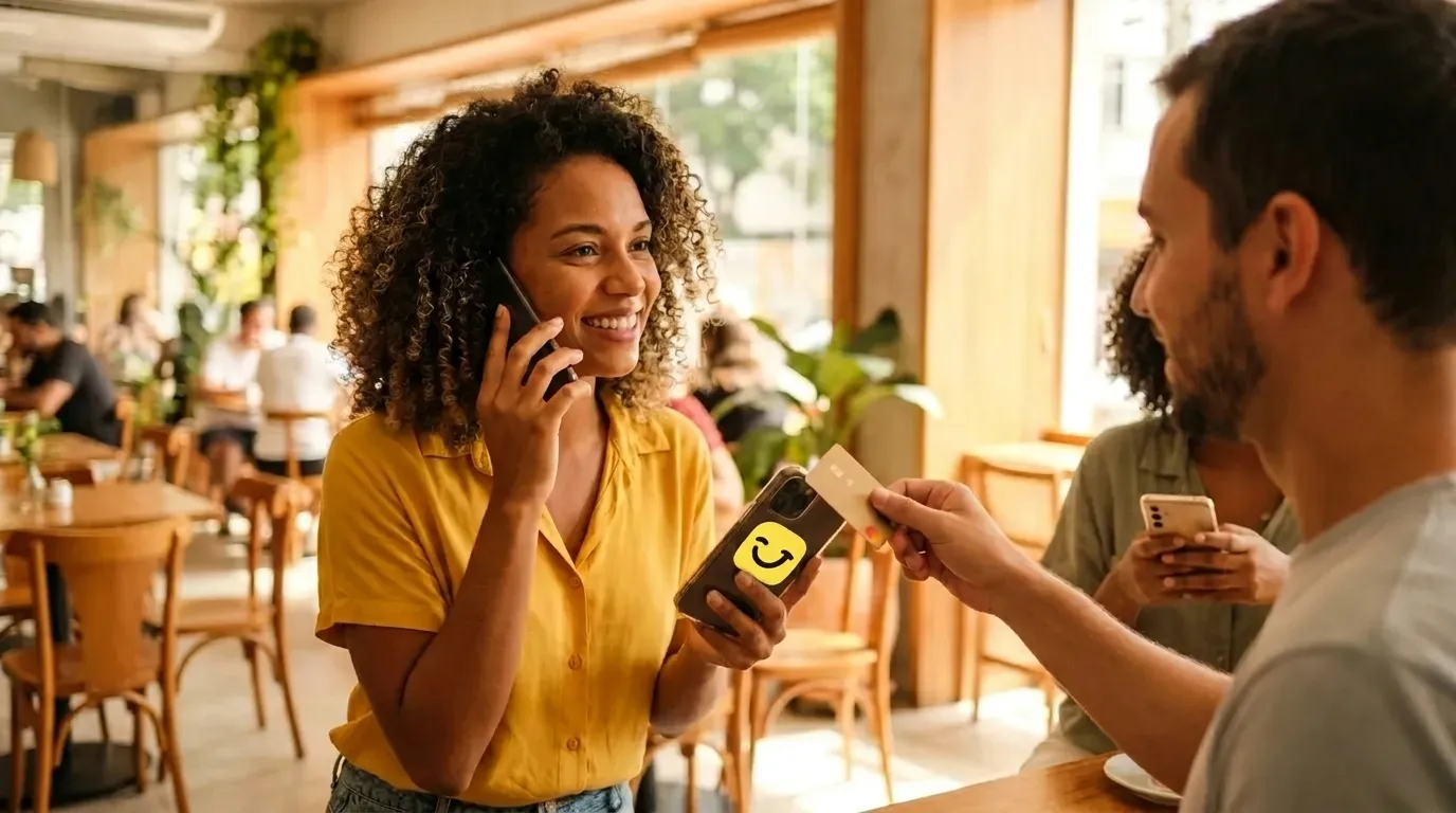 Maquininha por voz compatível com celular Android